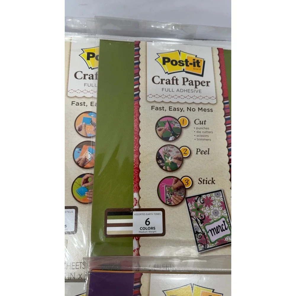 Post It Craft Paper Full Adhesive 8.5